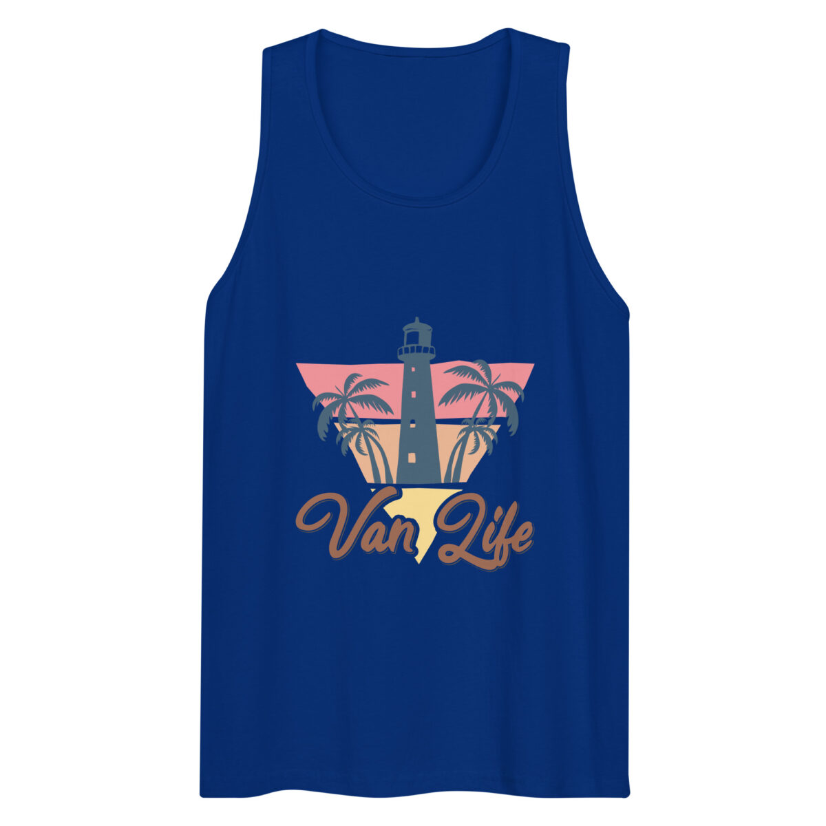 mens premium tank top team royal front 6447c13324112