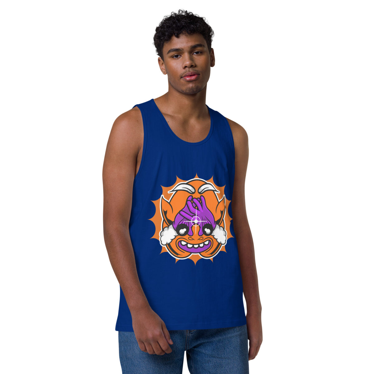 mens premium tank top team royal front 644a627dc4b8a