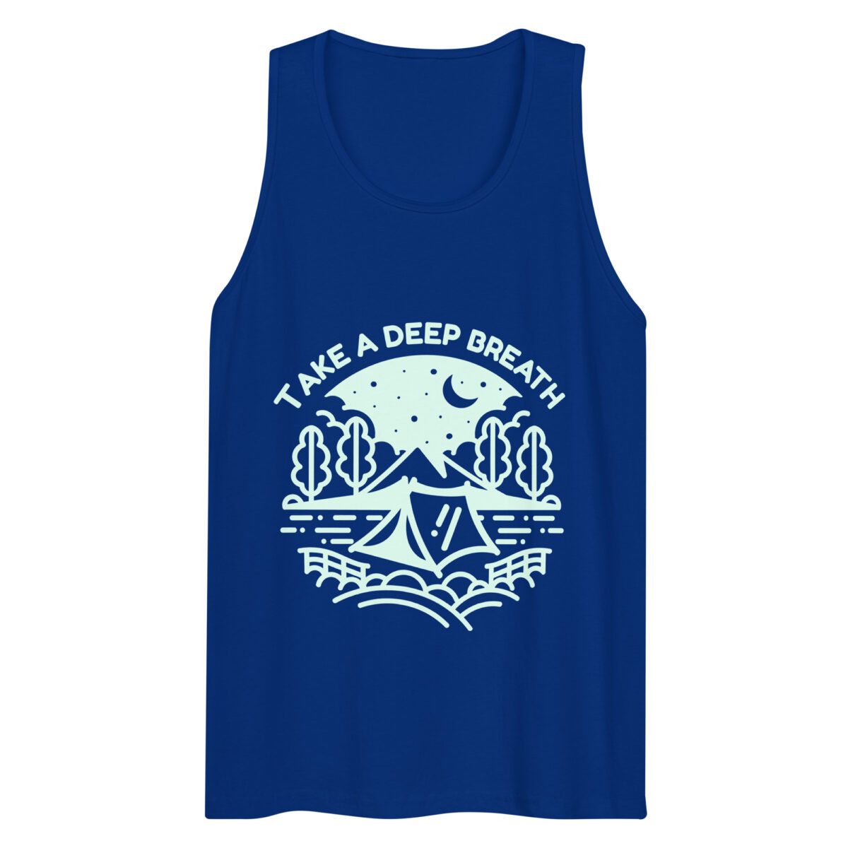 mens premium tank top team royal front 644b9b73eeb8e