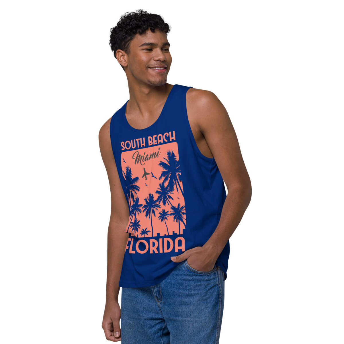 mens premium tank top team royal left front 644a8073e360a