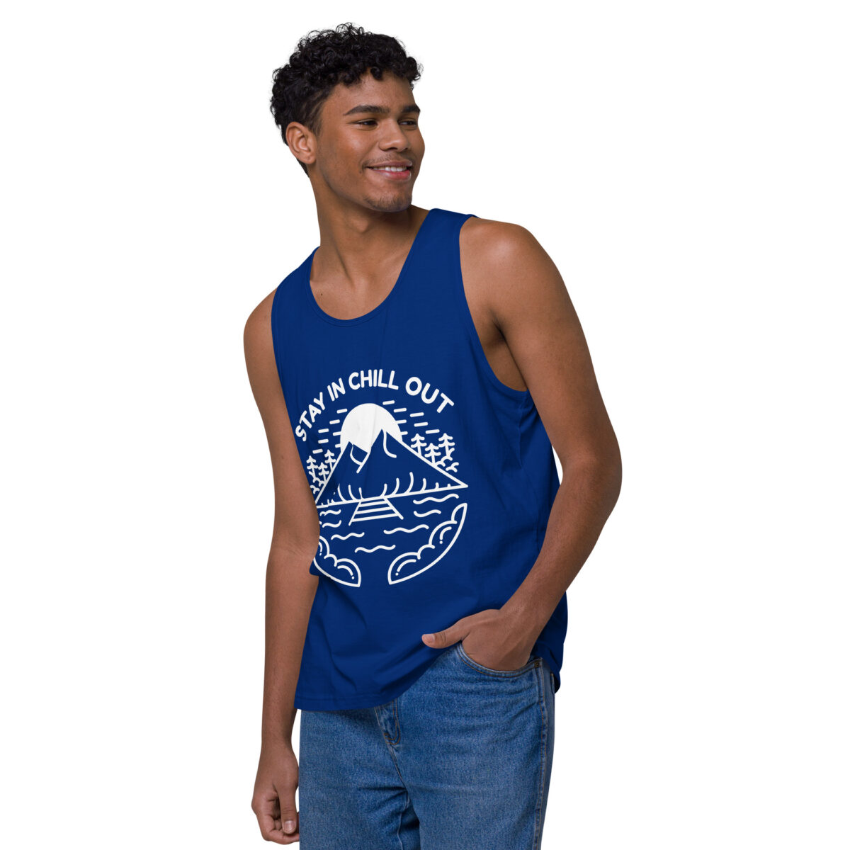 mens premium tank top team royal left front 644b9bd3e123e