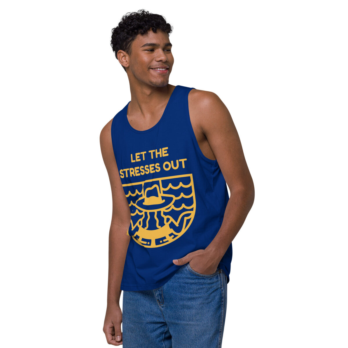 mens premium tank top team royal left front 644b9cebc7bc9