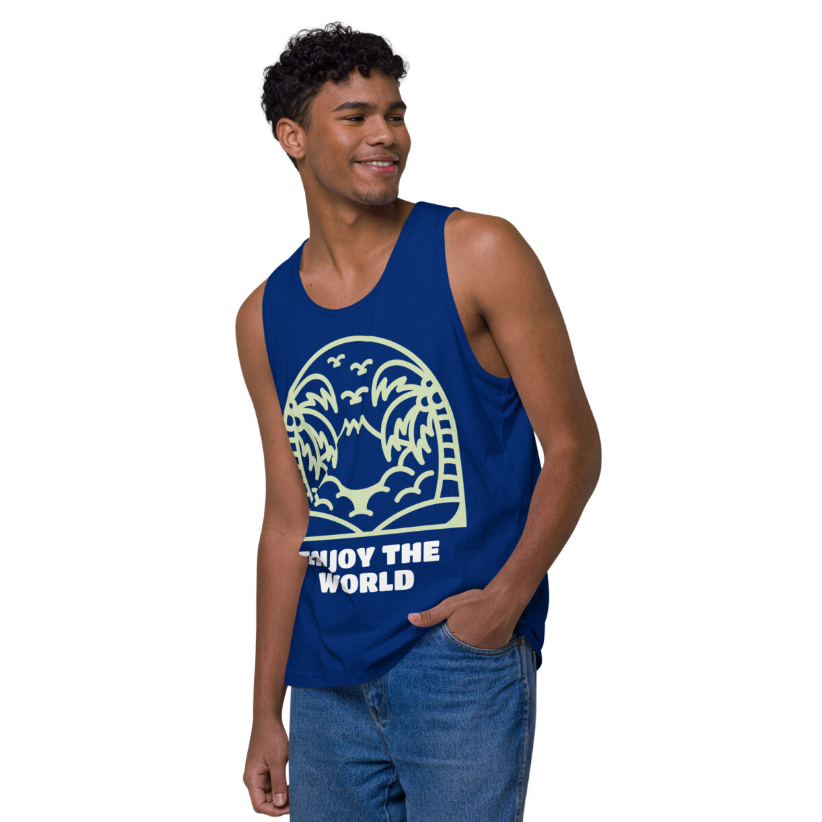 mens premium tank top team royal left front 644ba12c3211f