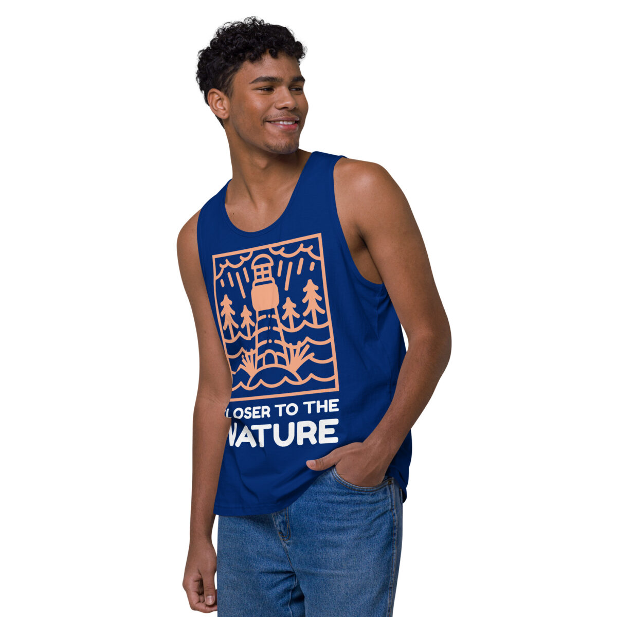 mens premium tank top team royal left front 644ba413343c3