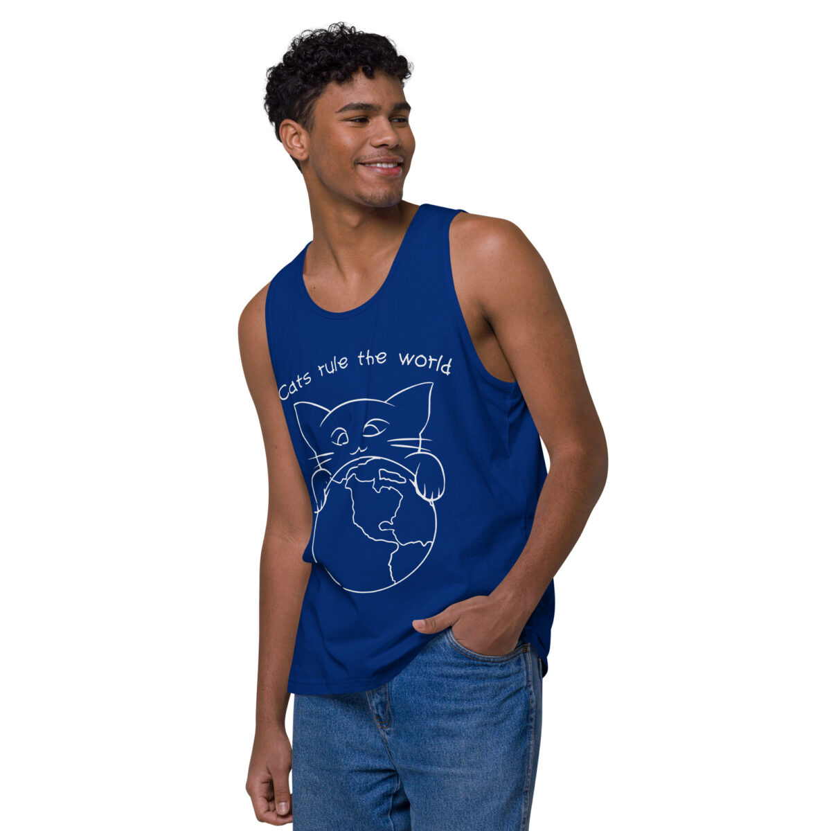 mens premium tank top team royal left front 644bb0c2b9f9b