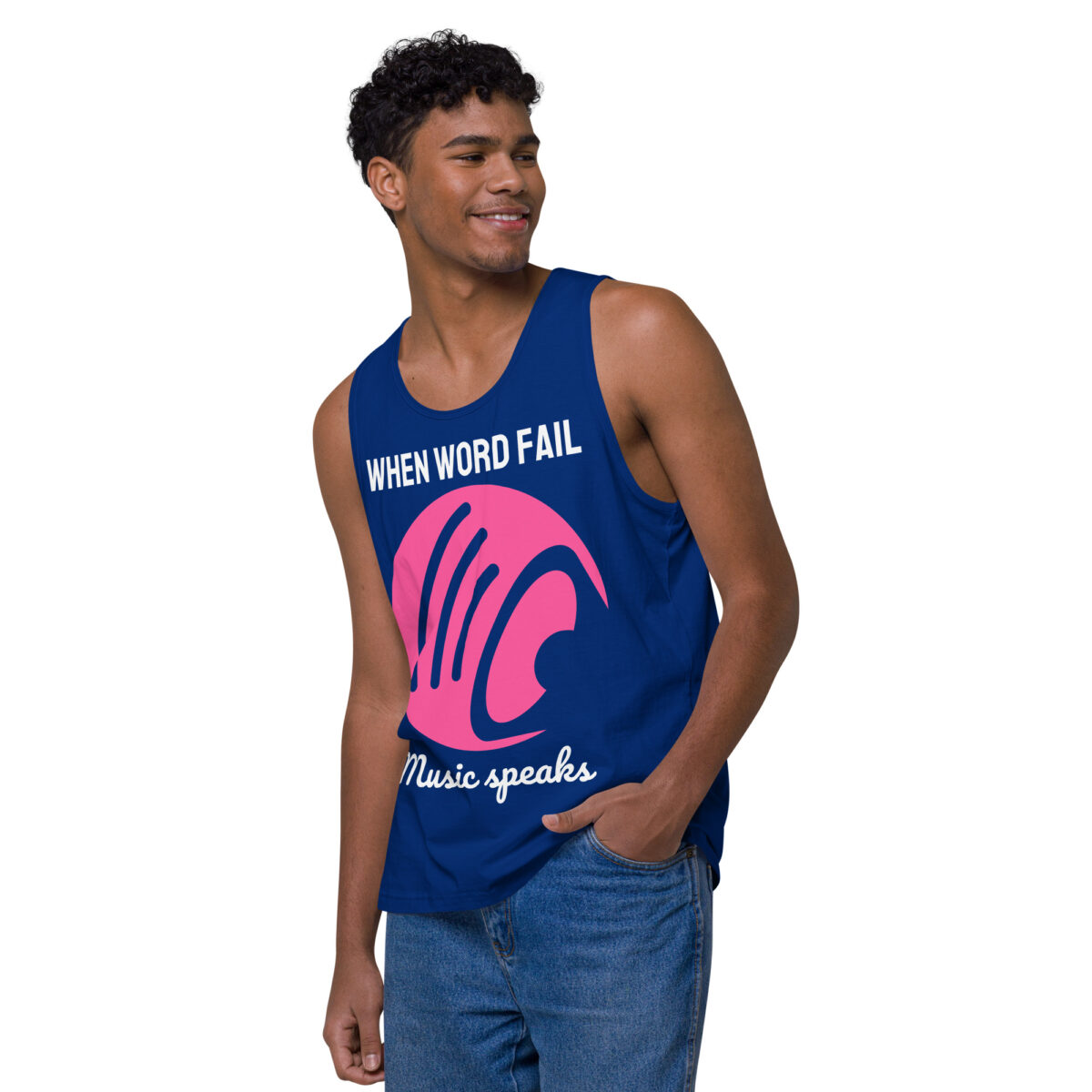 mens premium tank top team royal left front 644bfddb3bb32