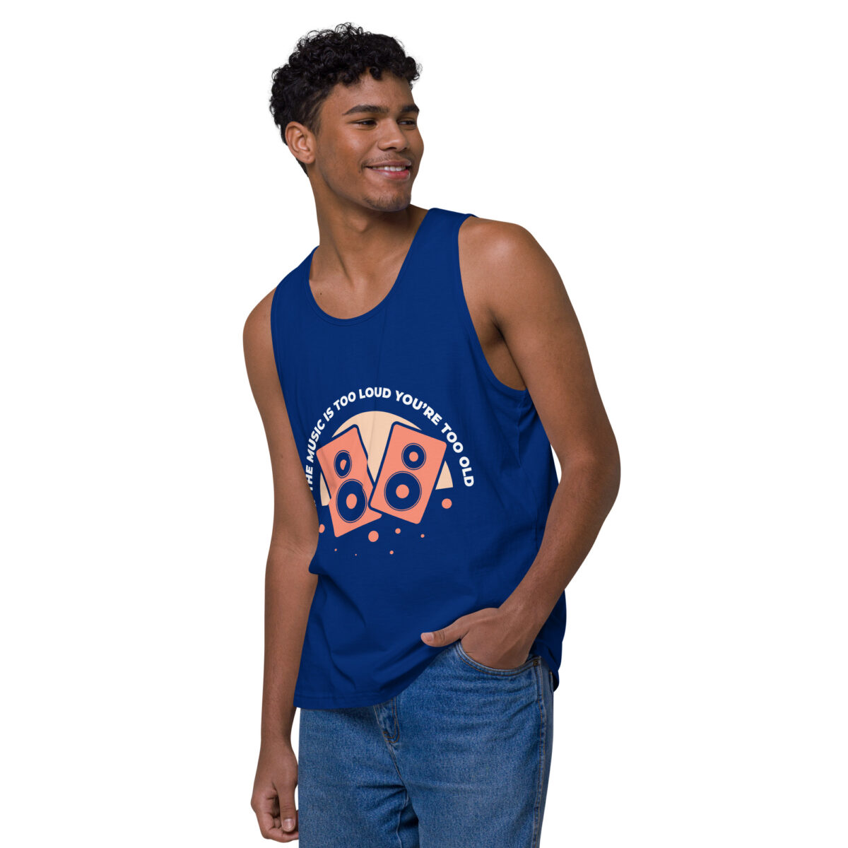 mens premium tank top team royal left front 644c05140ab83