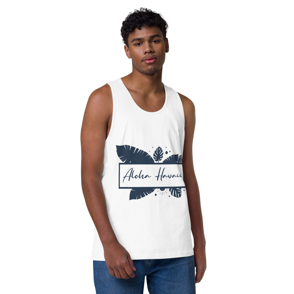 mens premium tank top white front 644ab5c11c53b