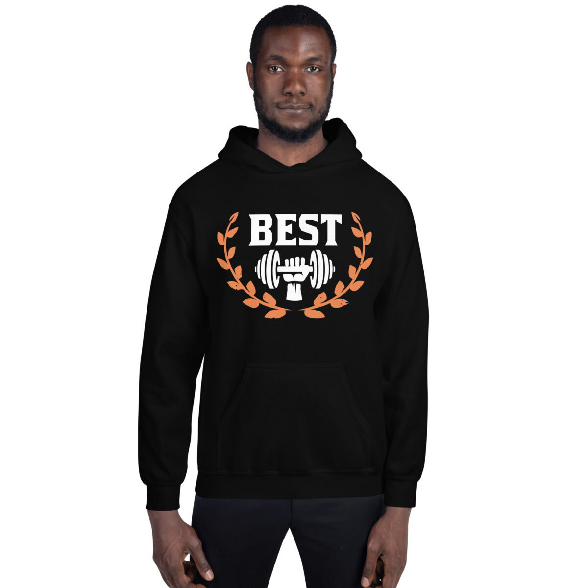 unisex heavy blend hoodie black front 6437ee10bffde