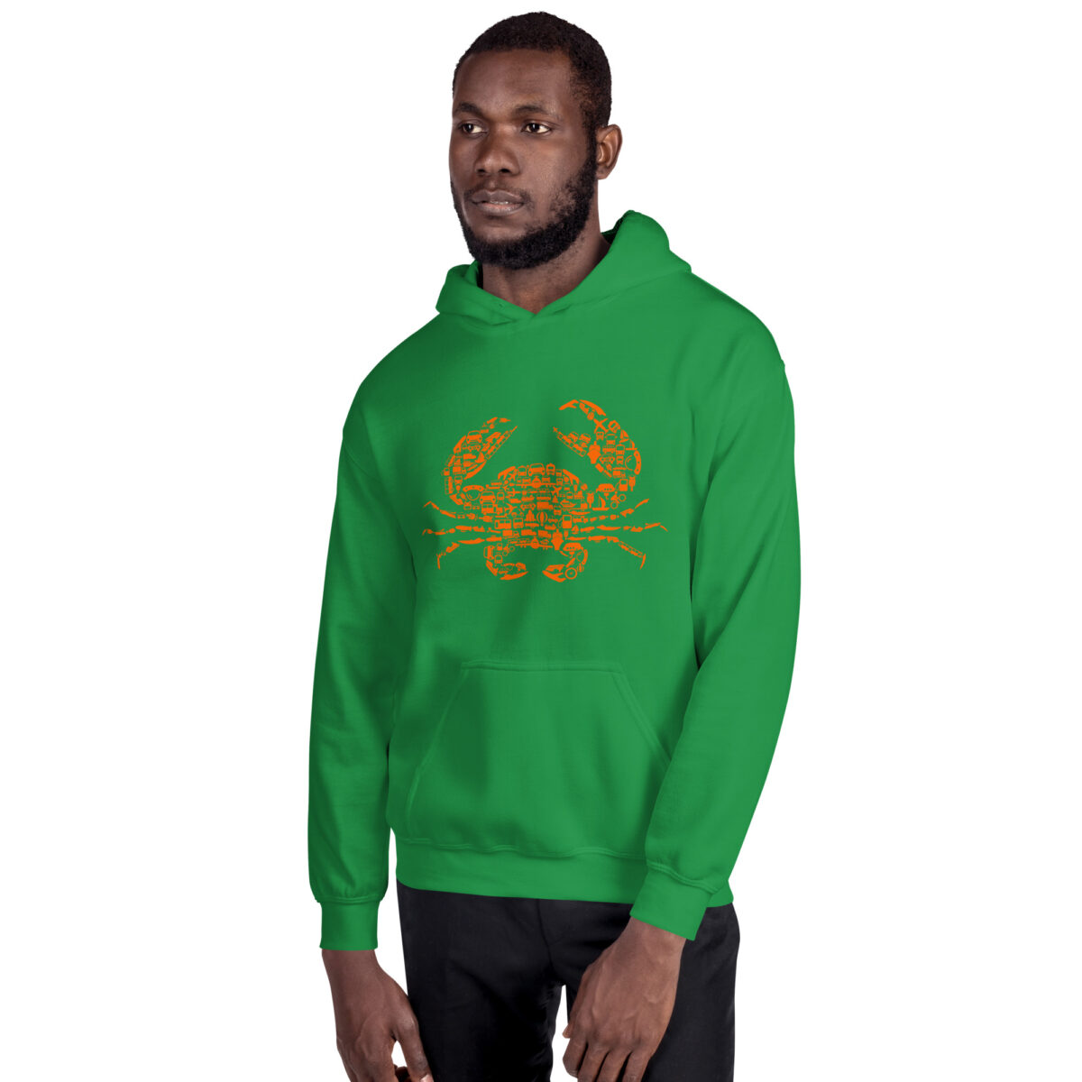 unisex heavy blend hoodie irish green front 2 6434190671558