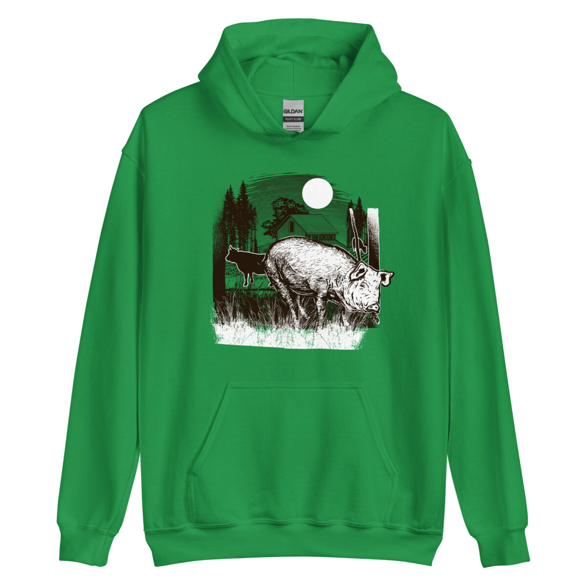 unisex heavy blend hoodie irish green front 642d6e17df8e0