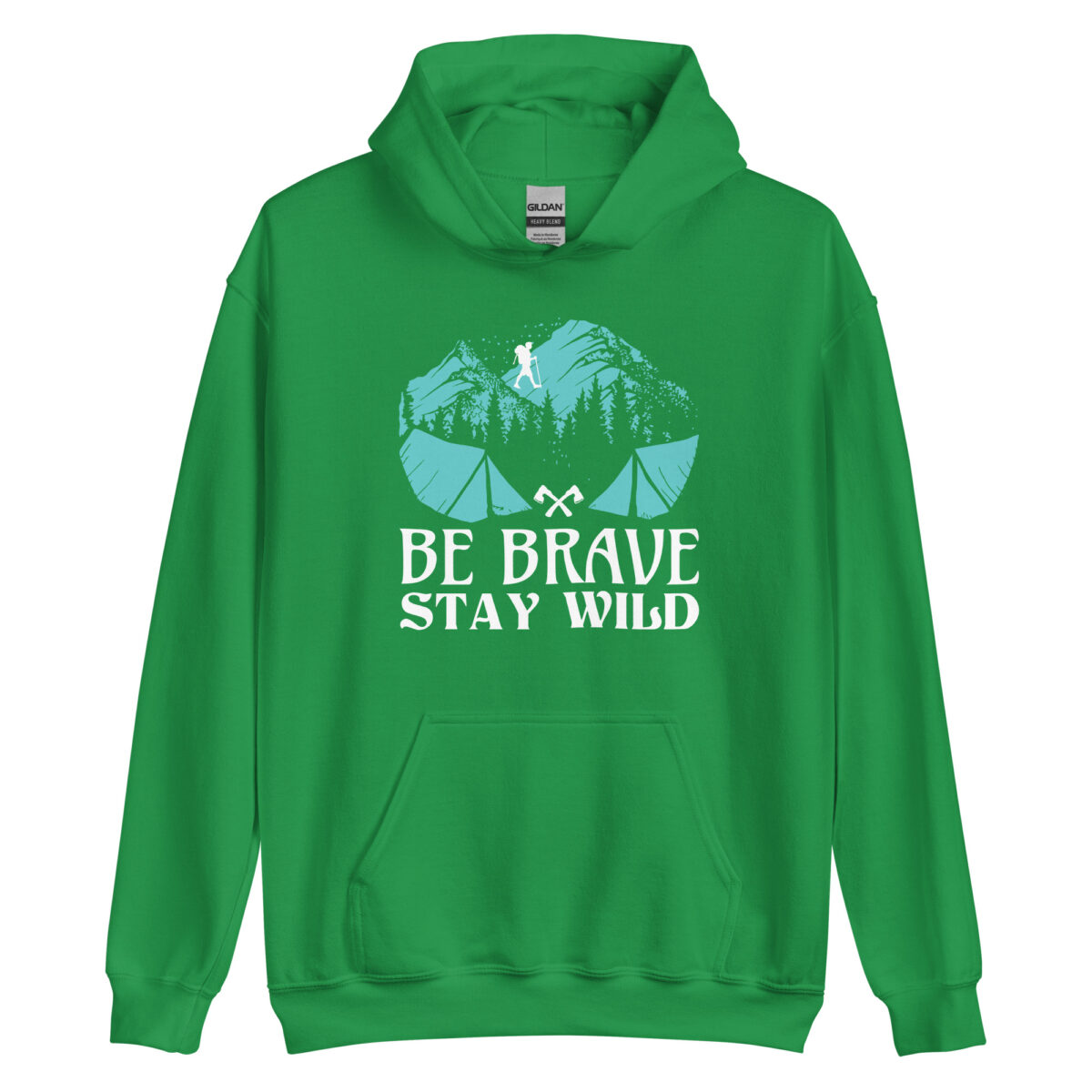 unisex heavy blend hoodie irish green front 642da19f8949e