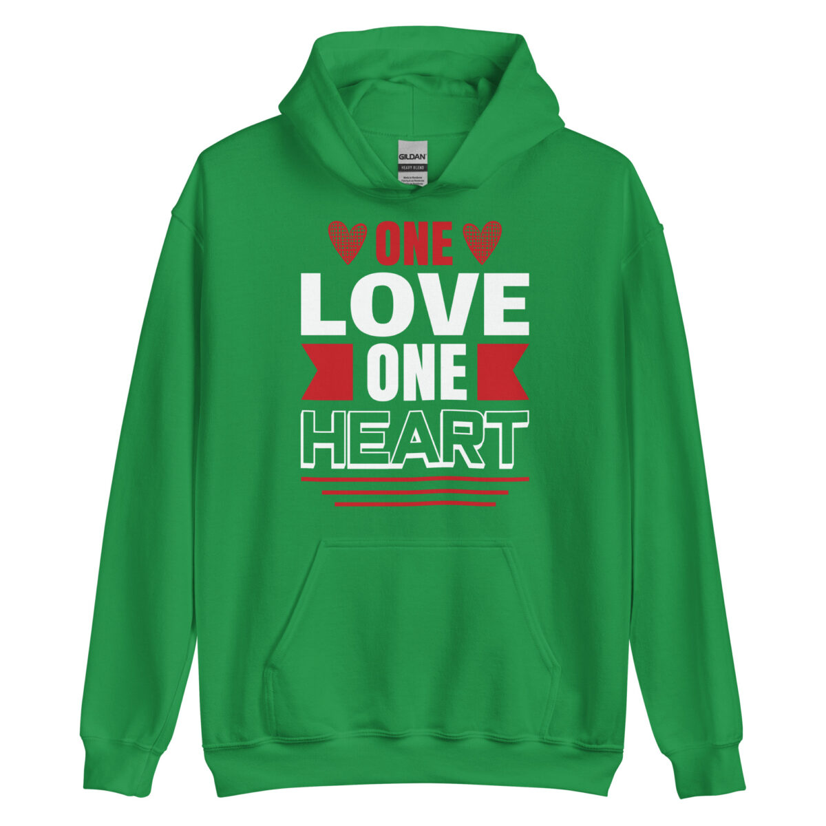 unisex heavy blend hoodie irish green front 64304b4236632