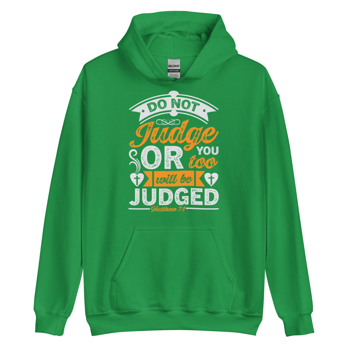 unisex heavy blend hoodie irish green front 64313fadf2a76