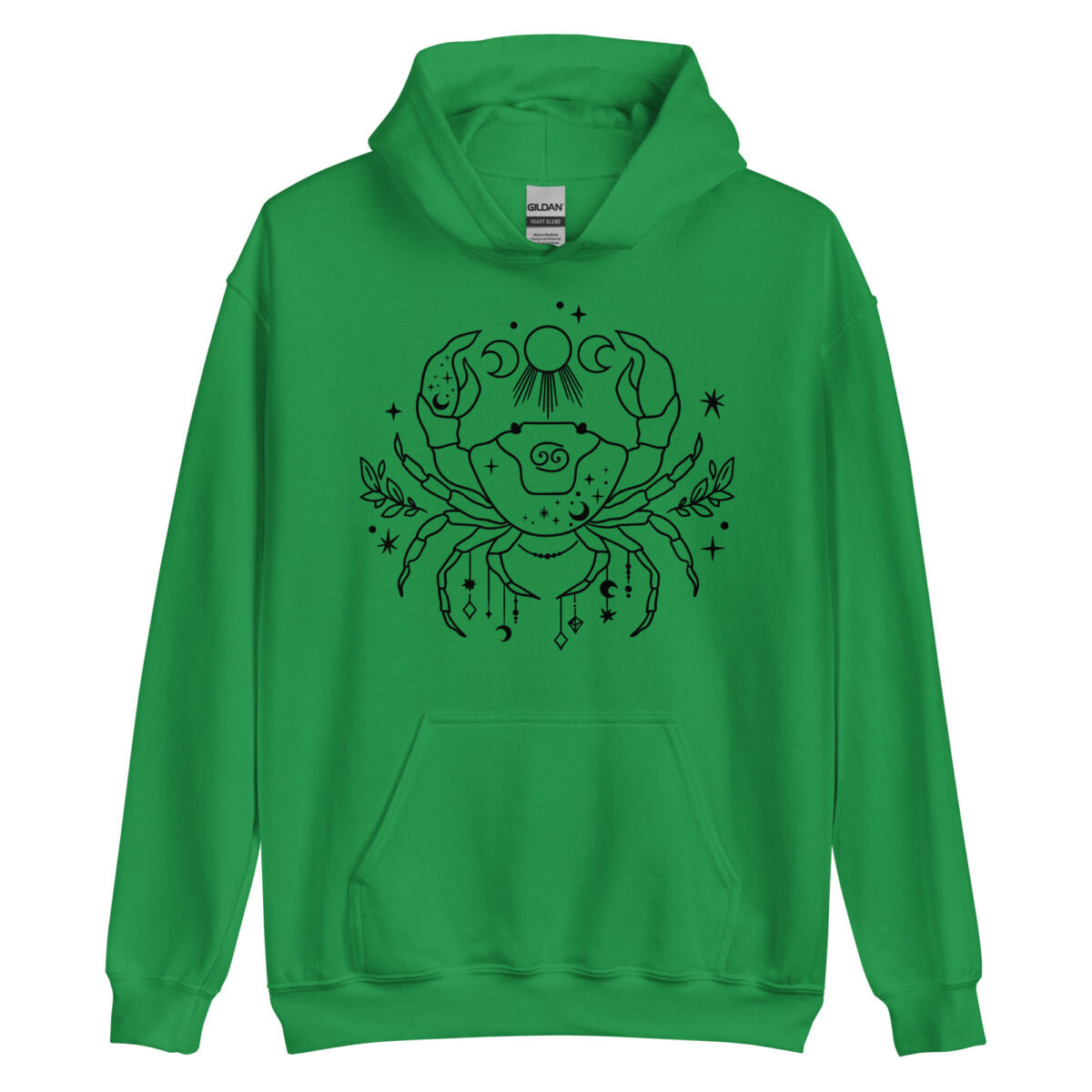 unisex heavy blend hoodie irish green front 6435386563cc1