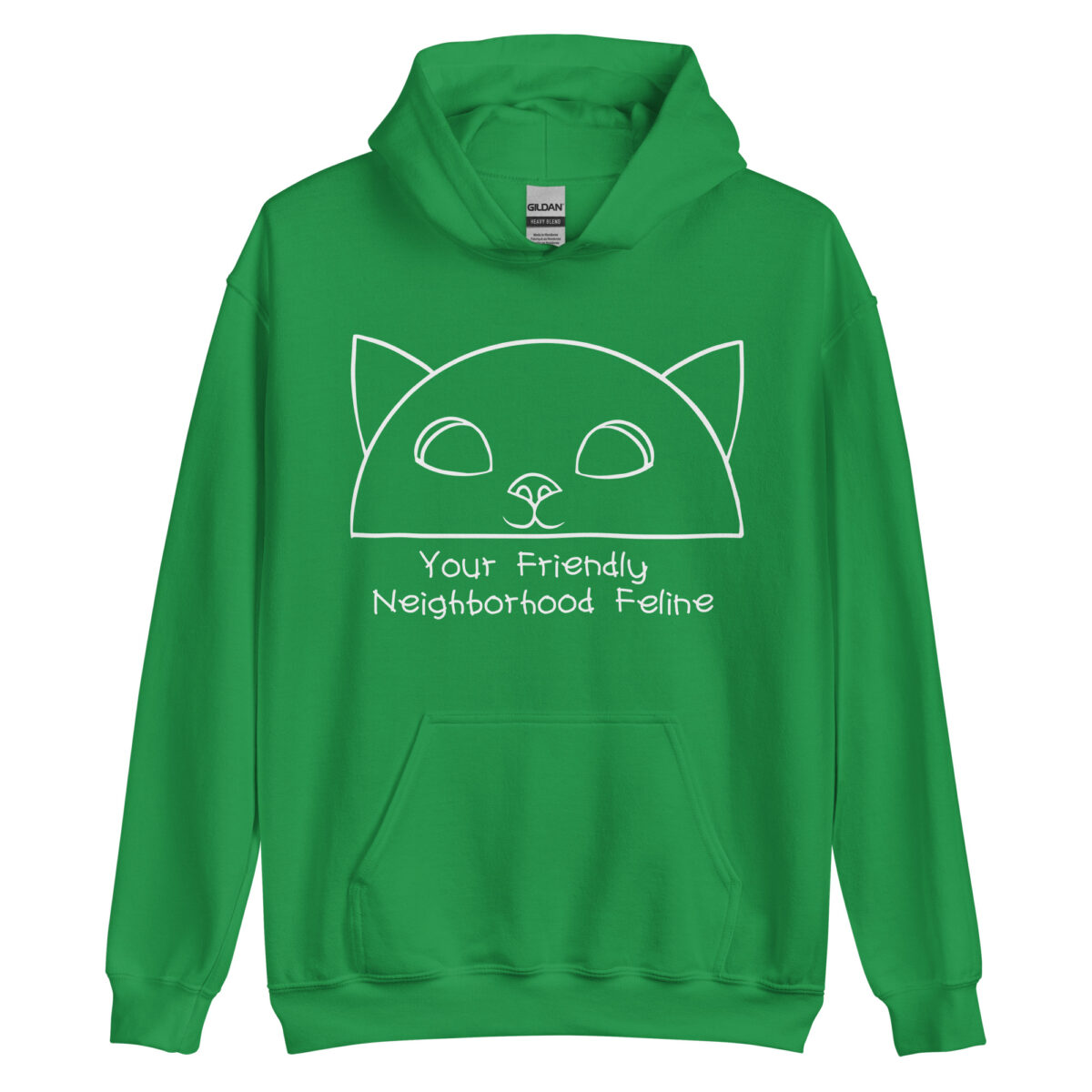 unisex heavy blend hoodie irish green front 6435597545495