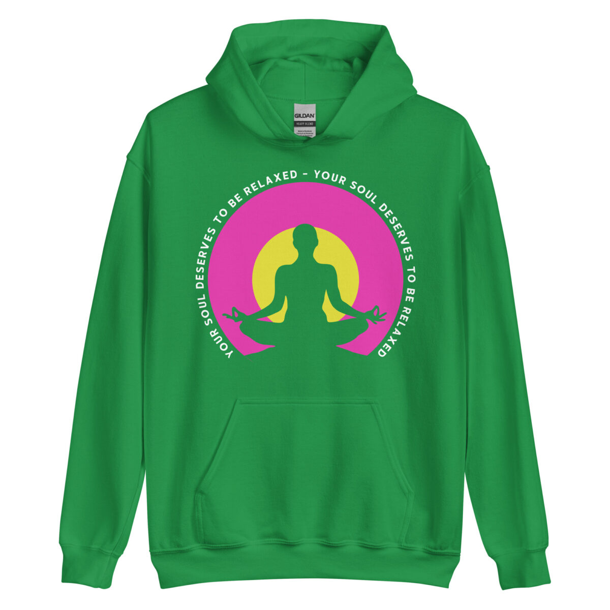 unisex heavy blend hoodie irish green front 6436c29980d87