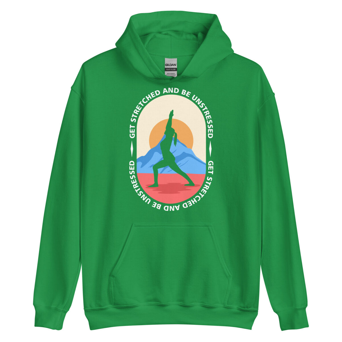 unisex heavy blend hoodie irish green front 6436c6f67e958