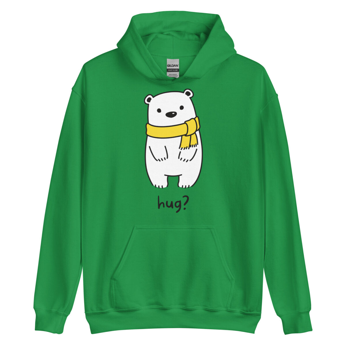 unisex heavy blend hoodie irish green front 64383b0034e55