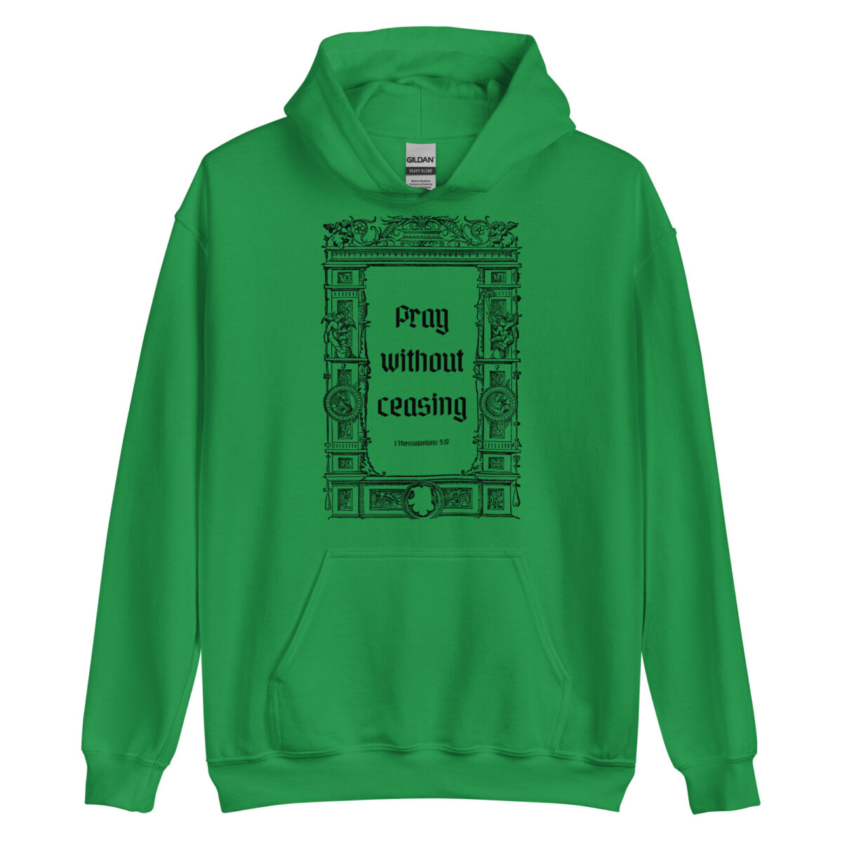 unisex heavy blend hoodie irish green front 64392e8a57616