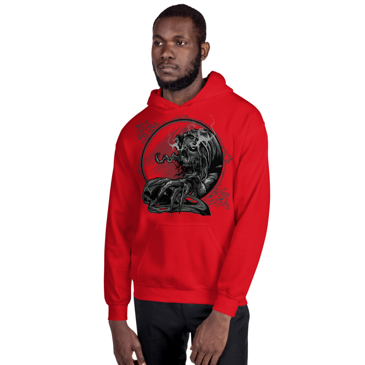 unisex heavy blend hoodie red front 2 642d597a5003d