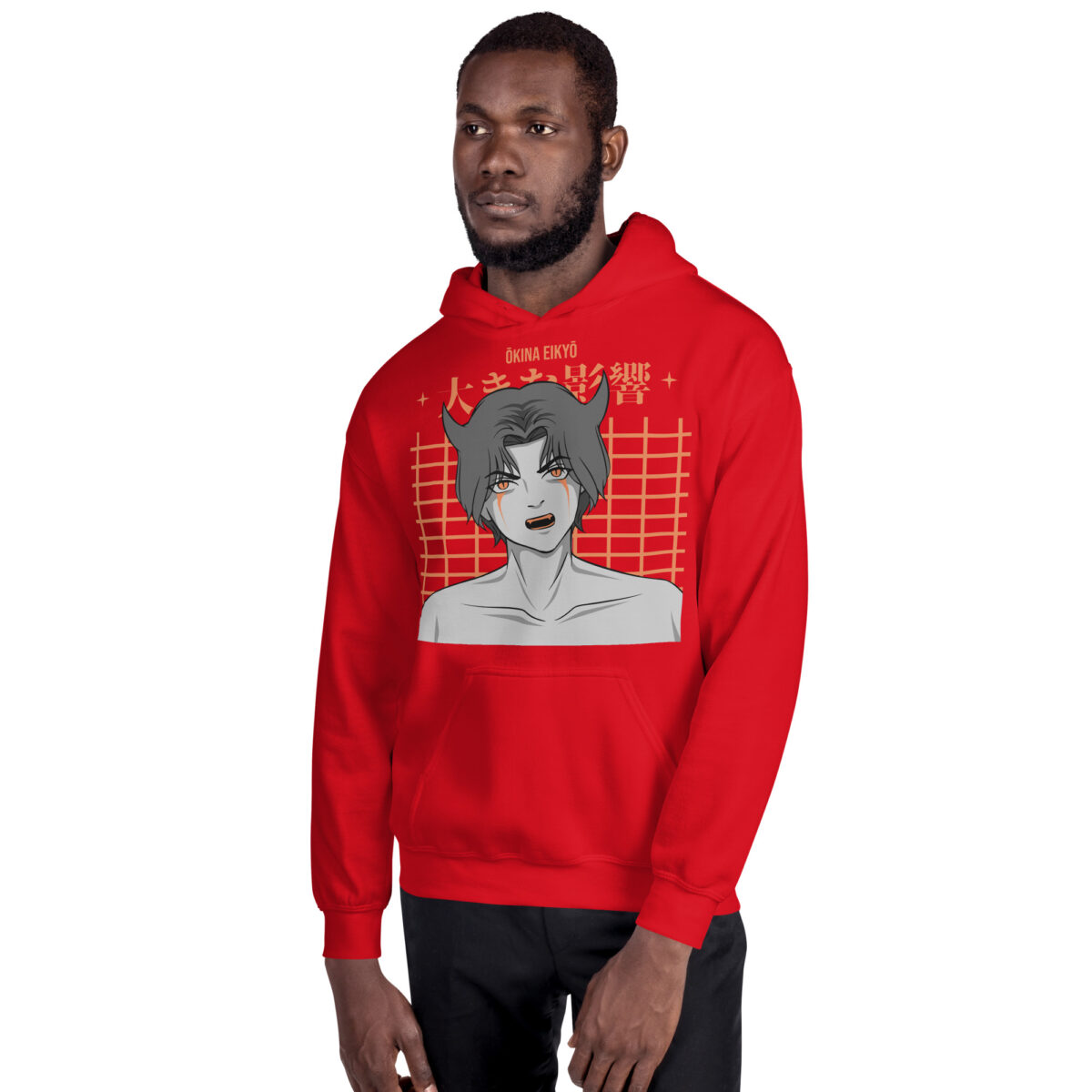 unisex heavy blend hoodie red front 2 6431a1530094c