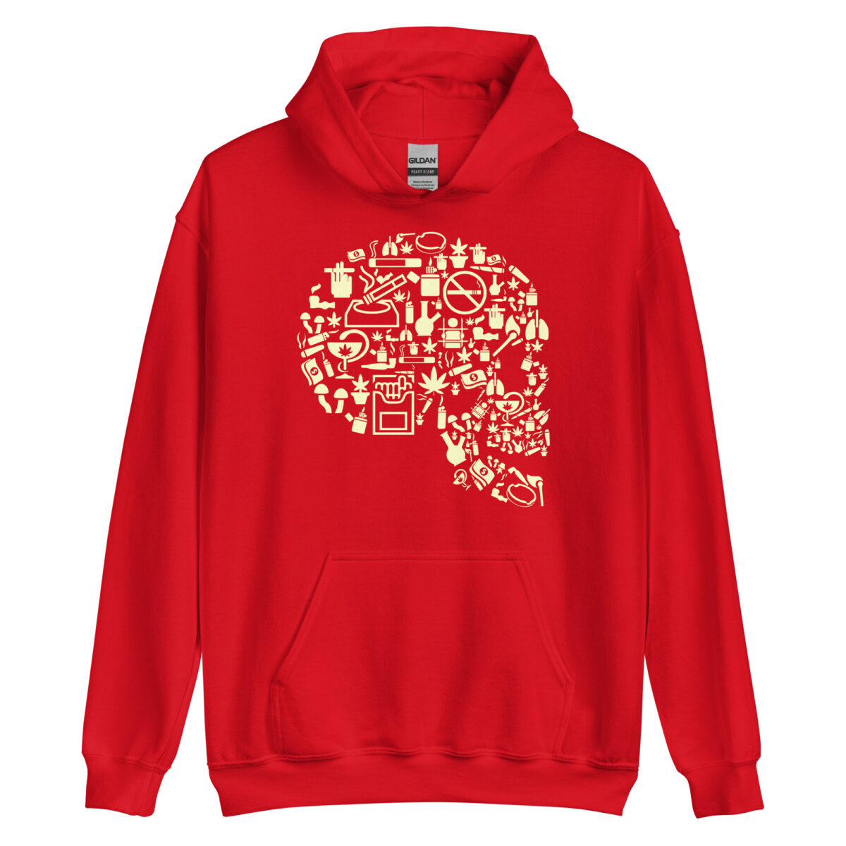 unisex heavy blend hoodie red front 642fea1149046