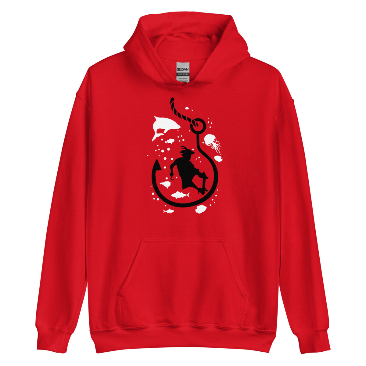 unisex heavy blend hoodie red front 642feff8c4234