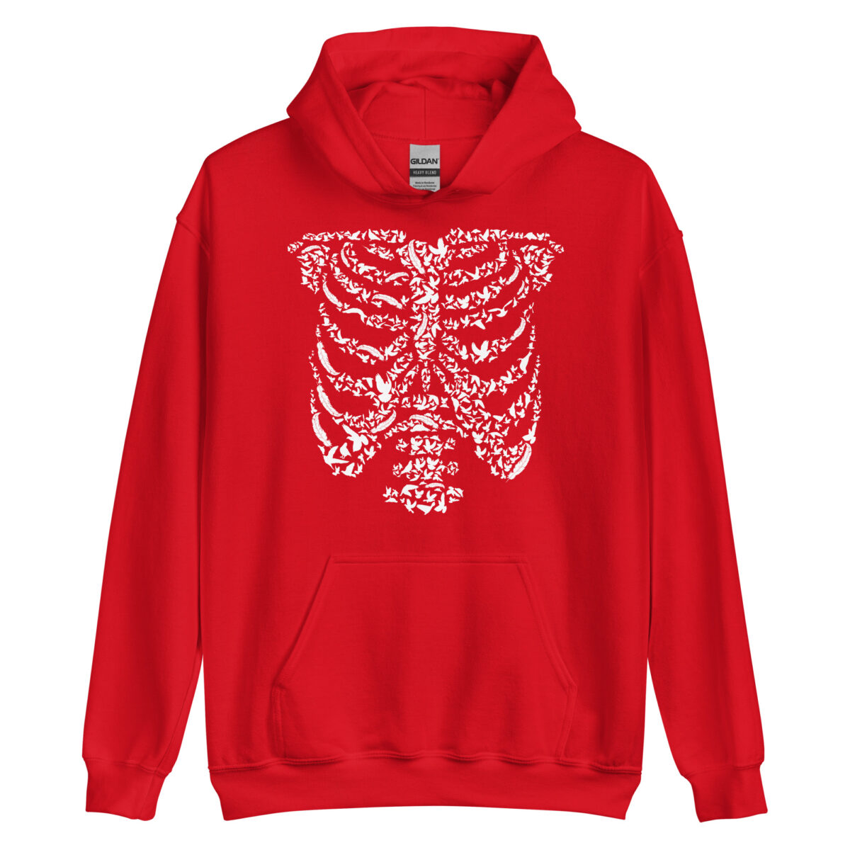 unisex heavy blend hoodie red front 642ffa8e32478