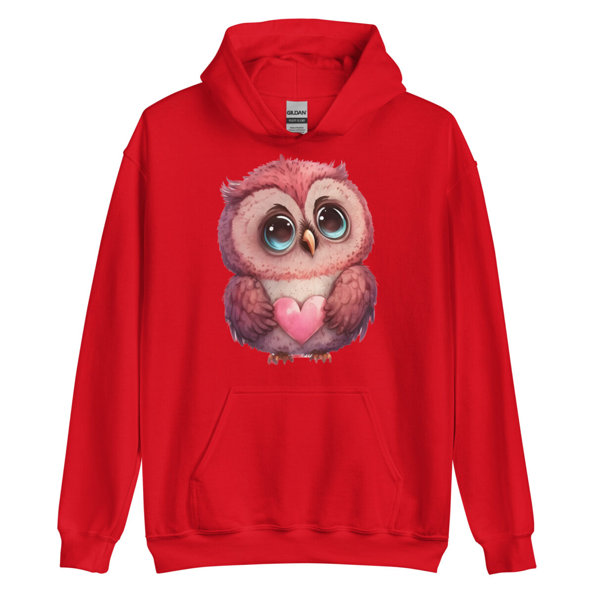 unisex heavy blend hoodie red front 64318650e4d8f