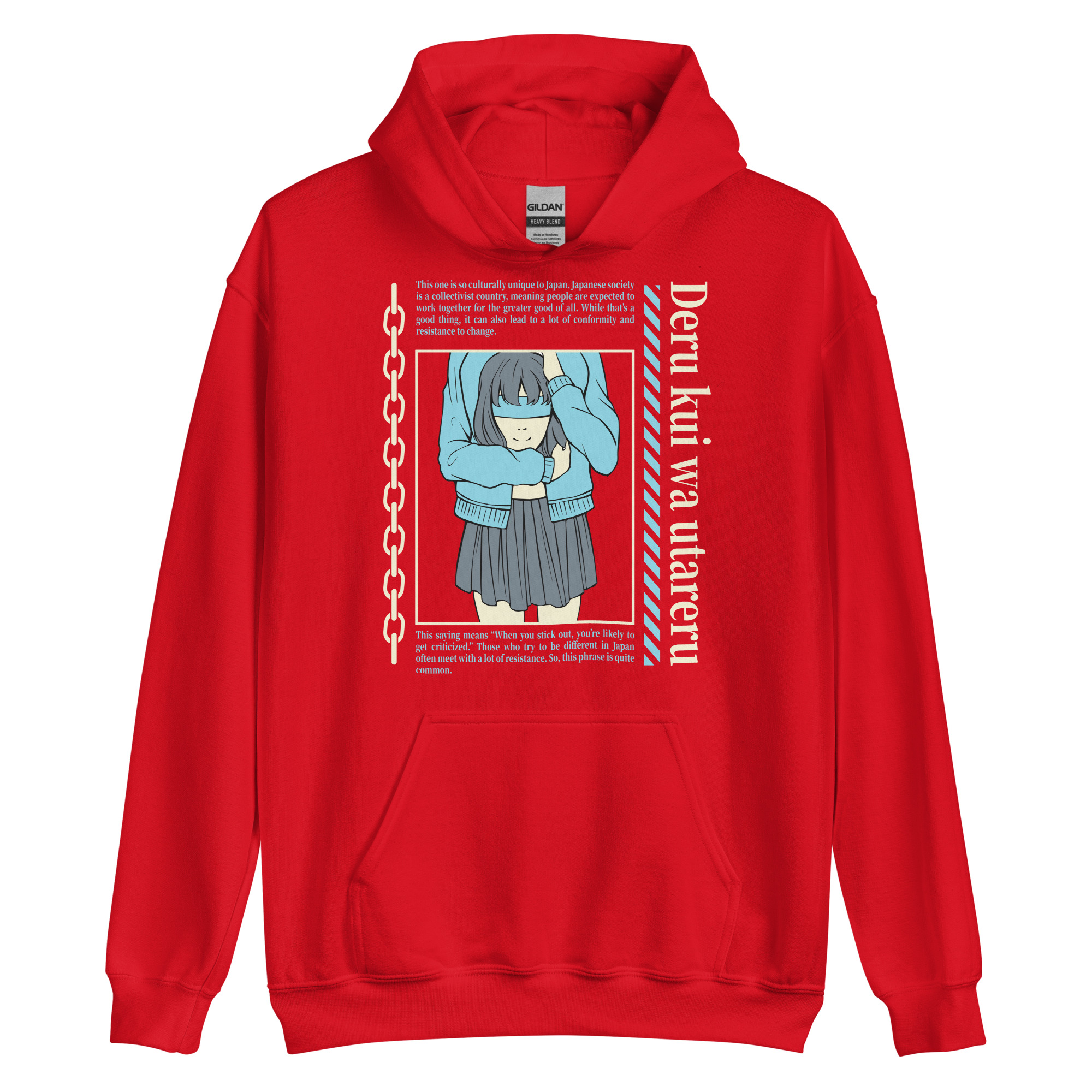 Unisex Anime Japanese Streetwear Hoodie - Poptrek