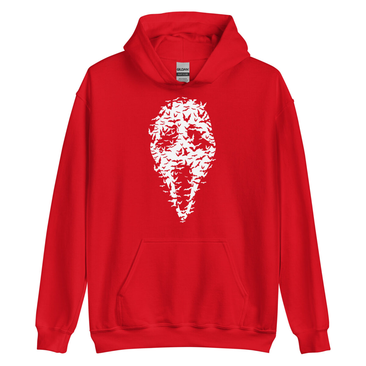 unisex heavy blend hoodie red front 64319c47c6dfe