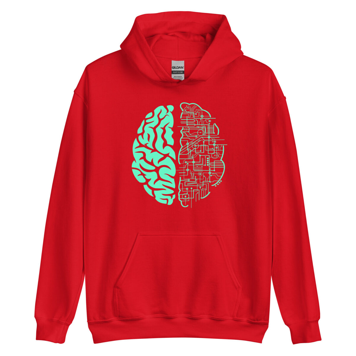 unisex heavy blend hoodie red front 64331b871346d