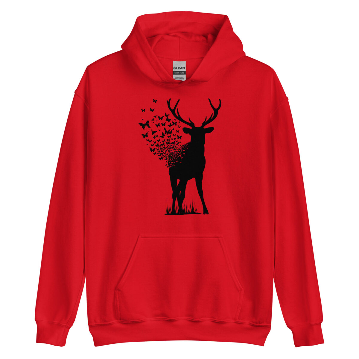 unisex heavy blend hoodie red front 6433e7f005ab3