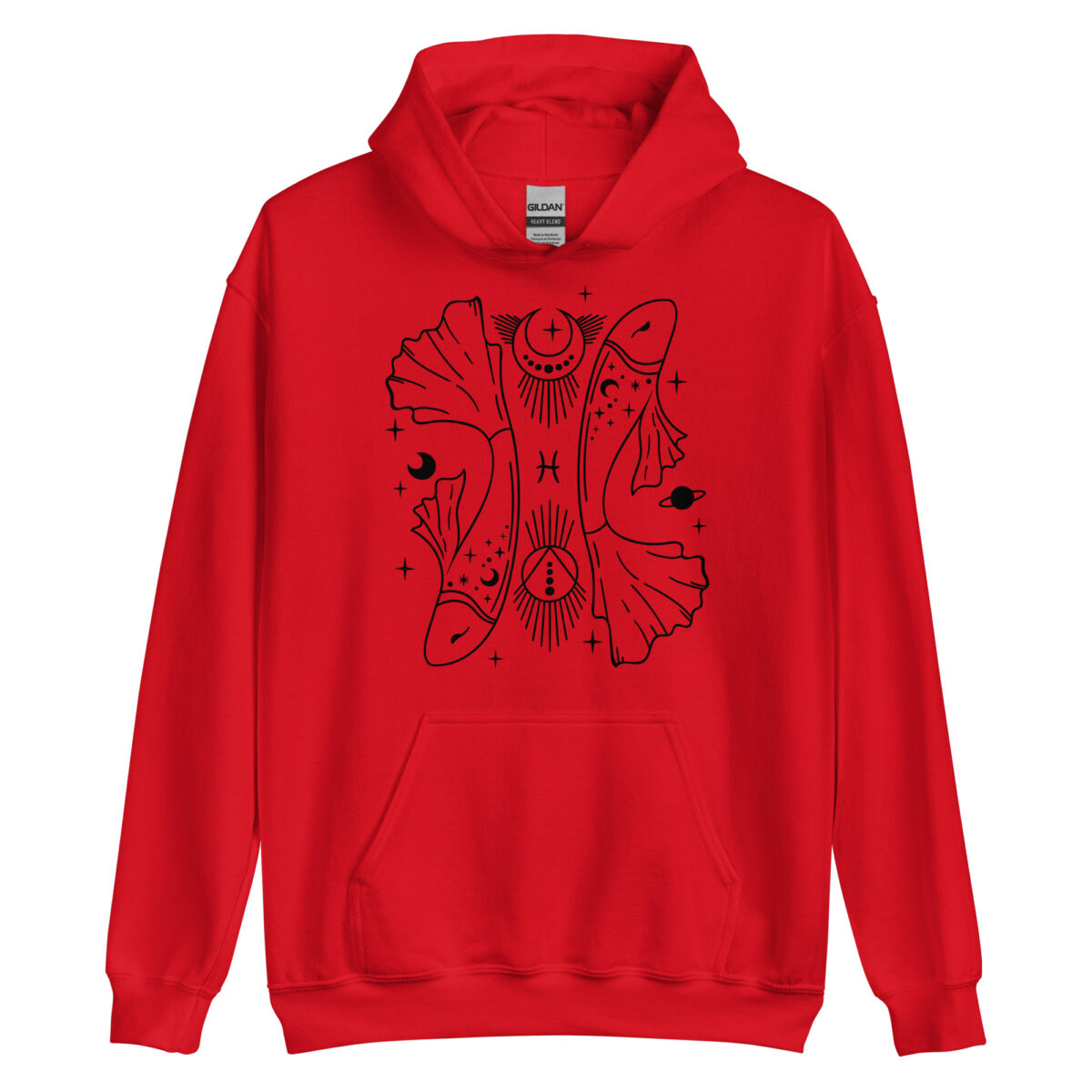 unisex heavy blend hoodie red front 643536c7527d4