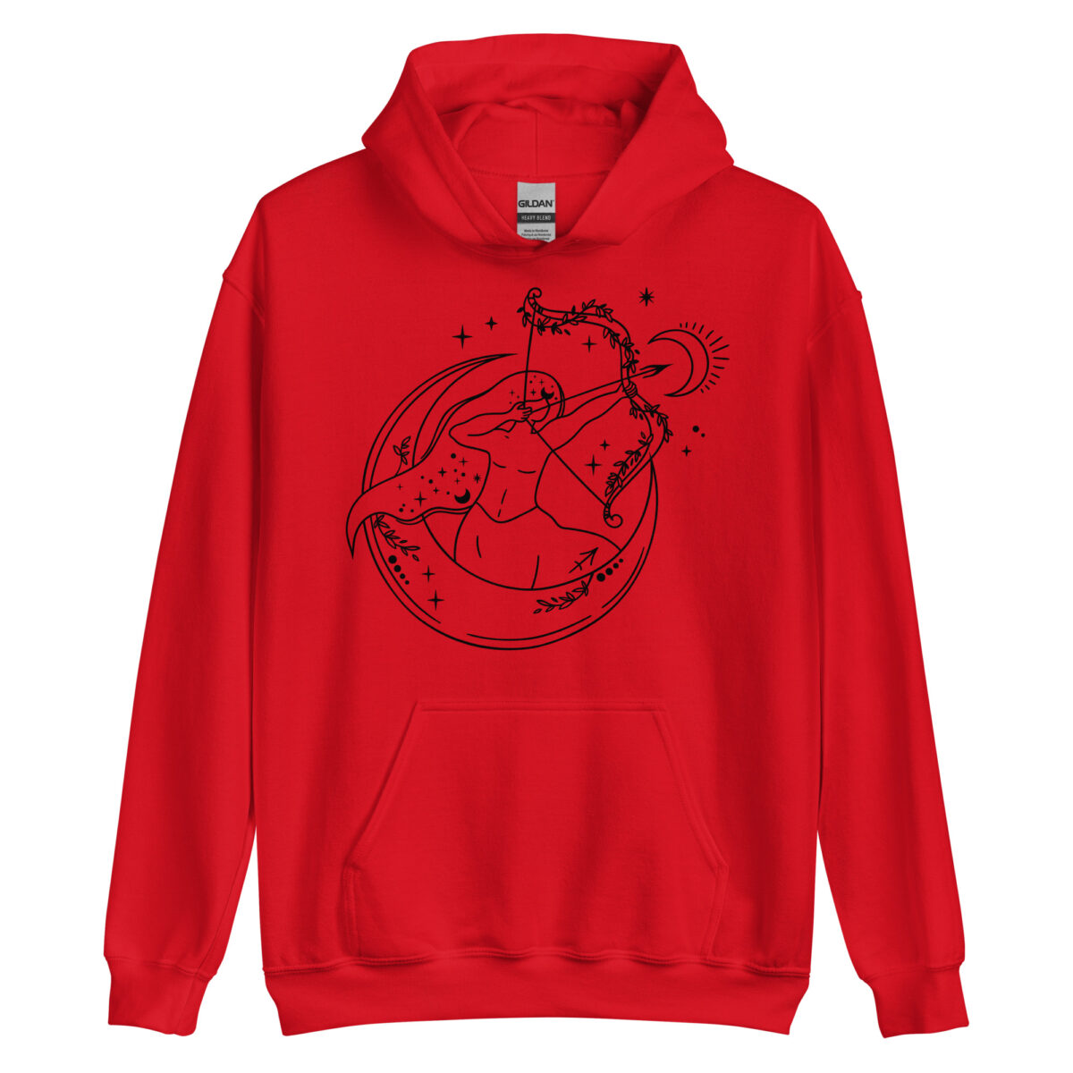 unisex heavy blend hoodie red front 64353930c9cfb