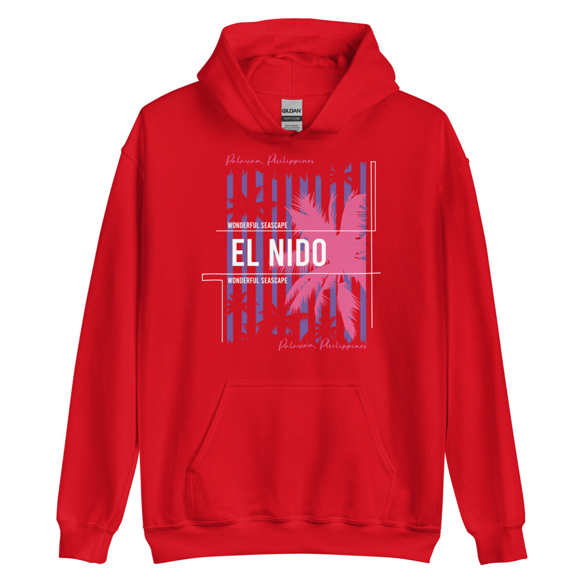 unisex heavy blend hoodie red front 6436b248dc866