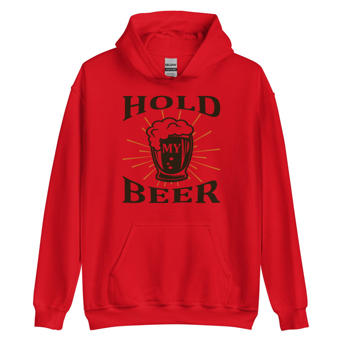 unisex heavy blend hoodie red front 6436d60d21c77