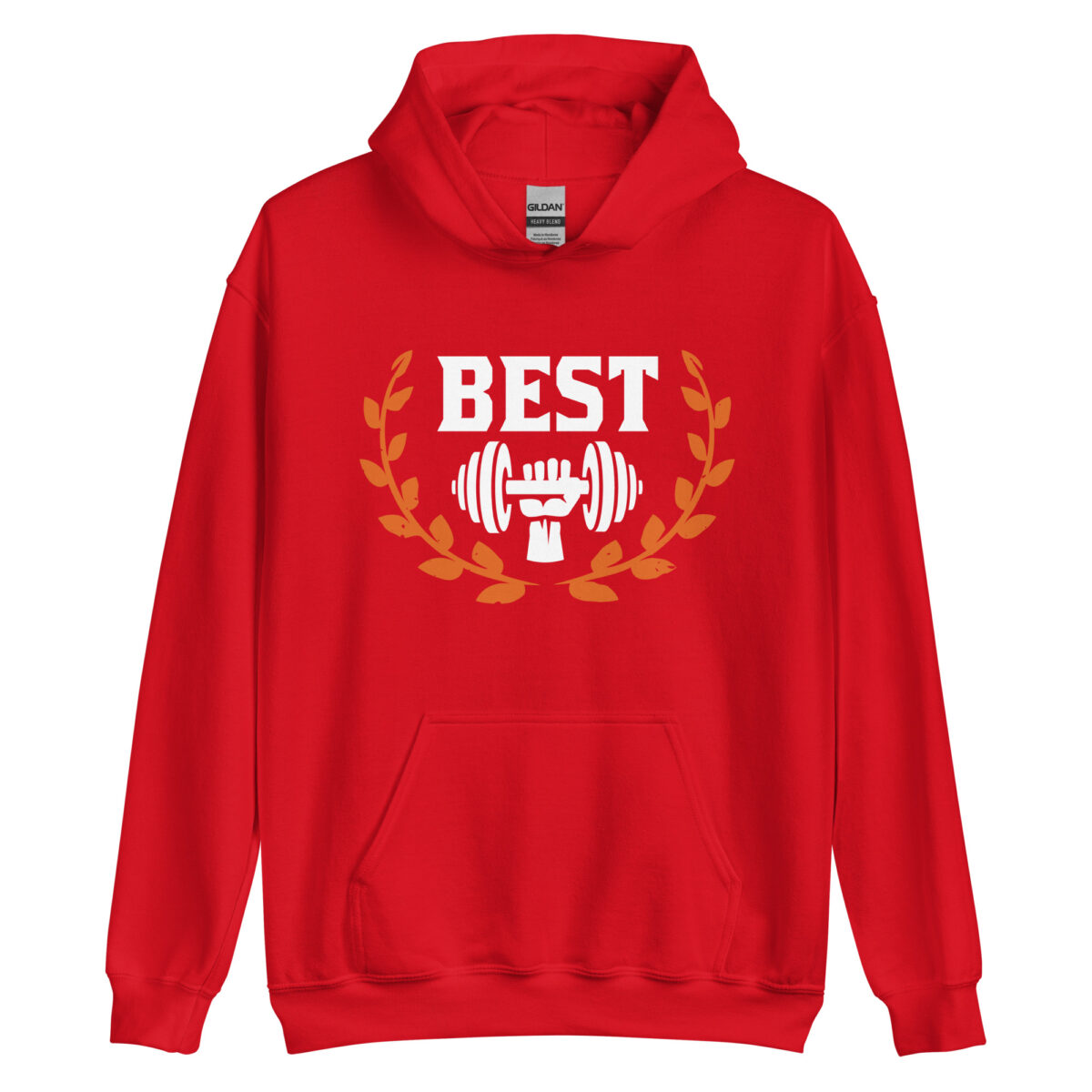 unisex heavy blend hoodie red front 6437ee10beea0