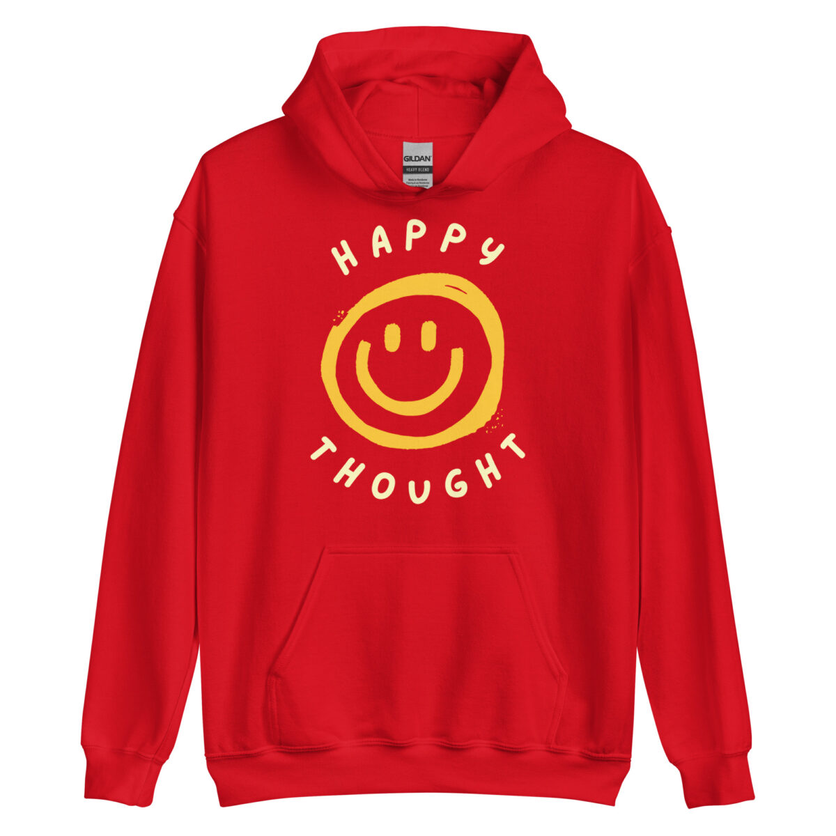 unisex heavy blend hoodie red front 64393592e7672