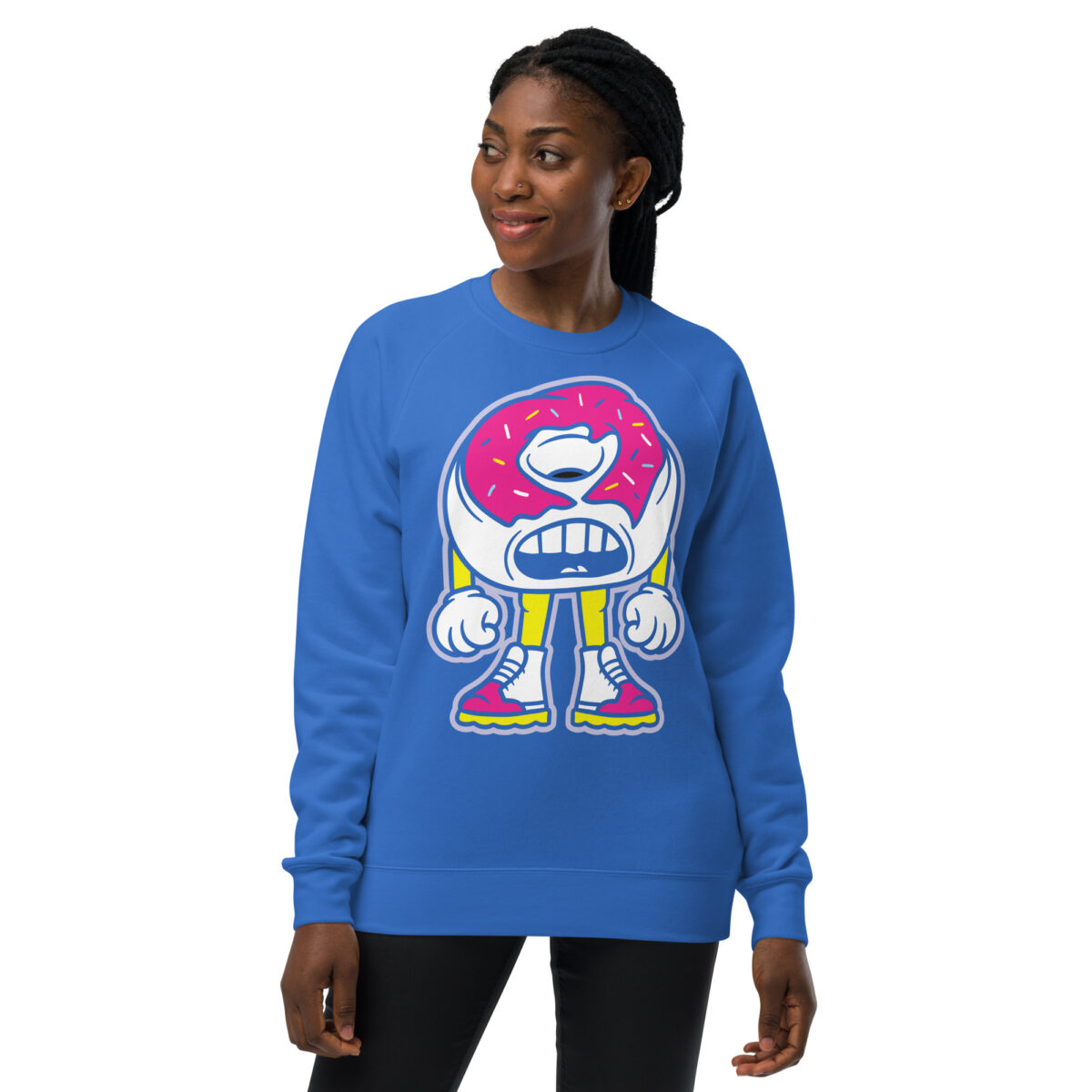 unisex raglan sweatshirt bright royal front 643d478ea325d