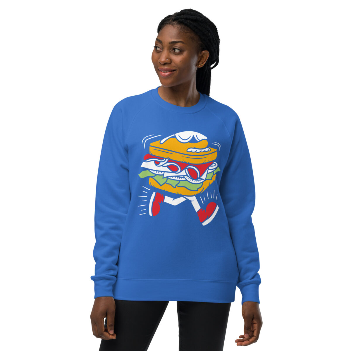 unisex raglan sweatshirt bright royal front 643d6aea7cb3d