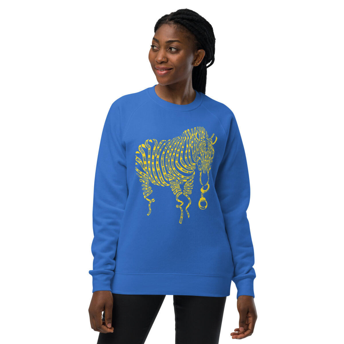 unisex raglan sweatshirt bright royal front 644139426f5b2