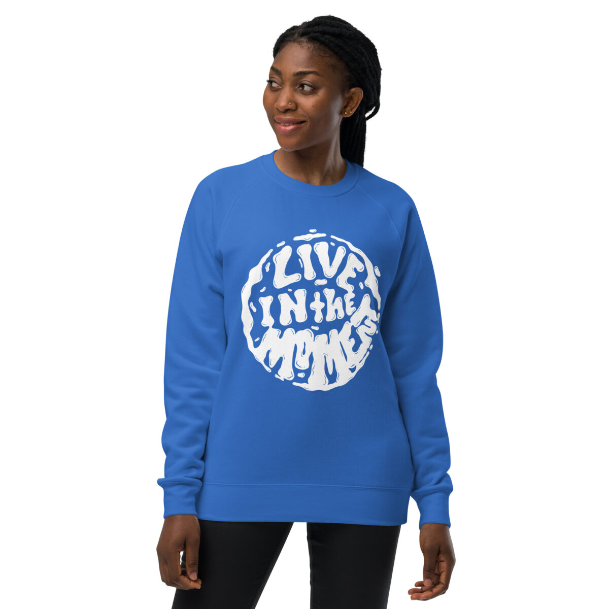 unisex raglan sweatshirt bright royal front 6449400b21e01