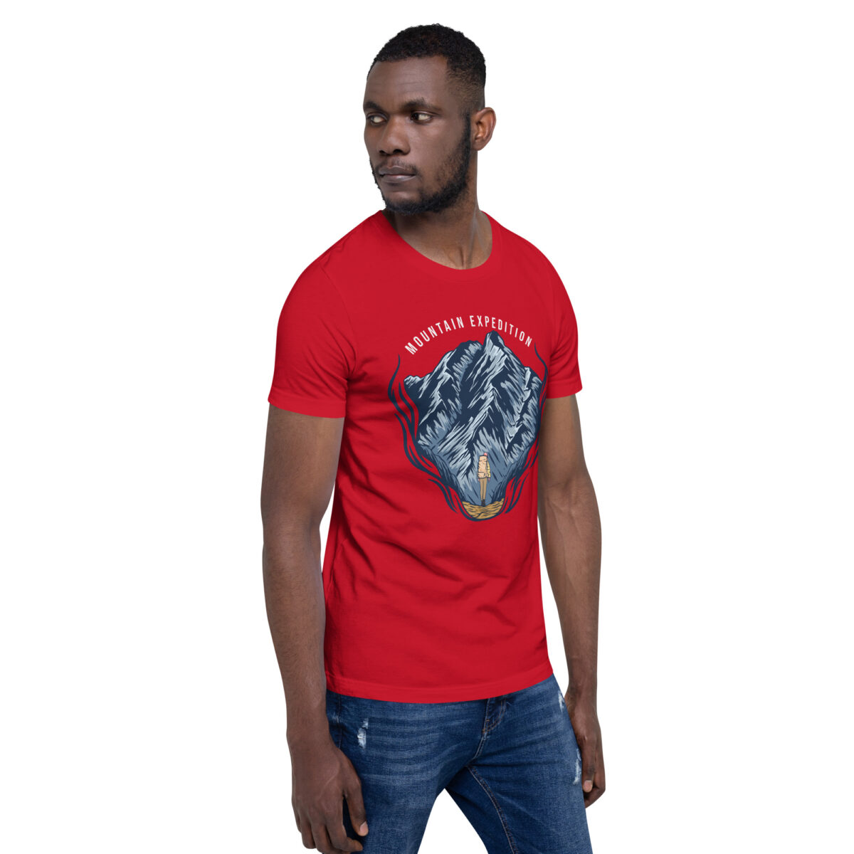 unisex staple t shirt red right front 643edbfd1f949