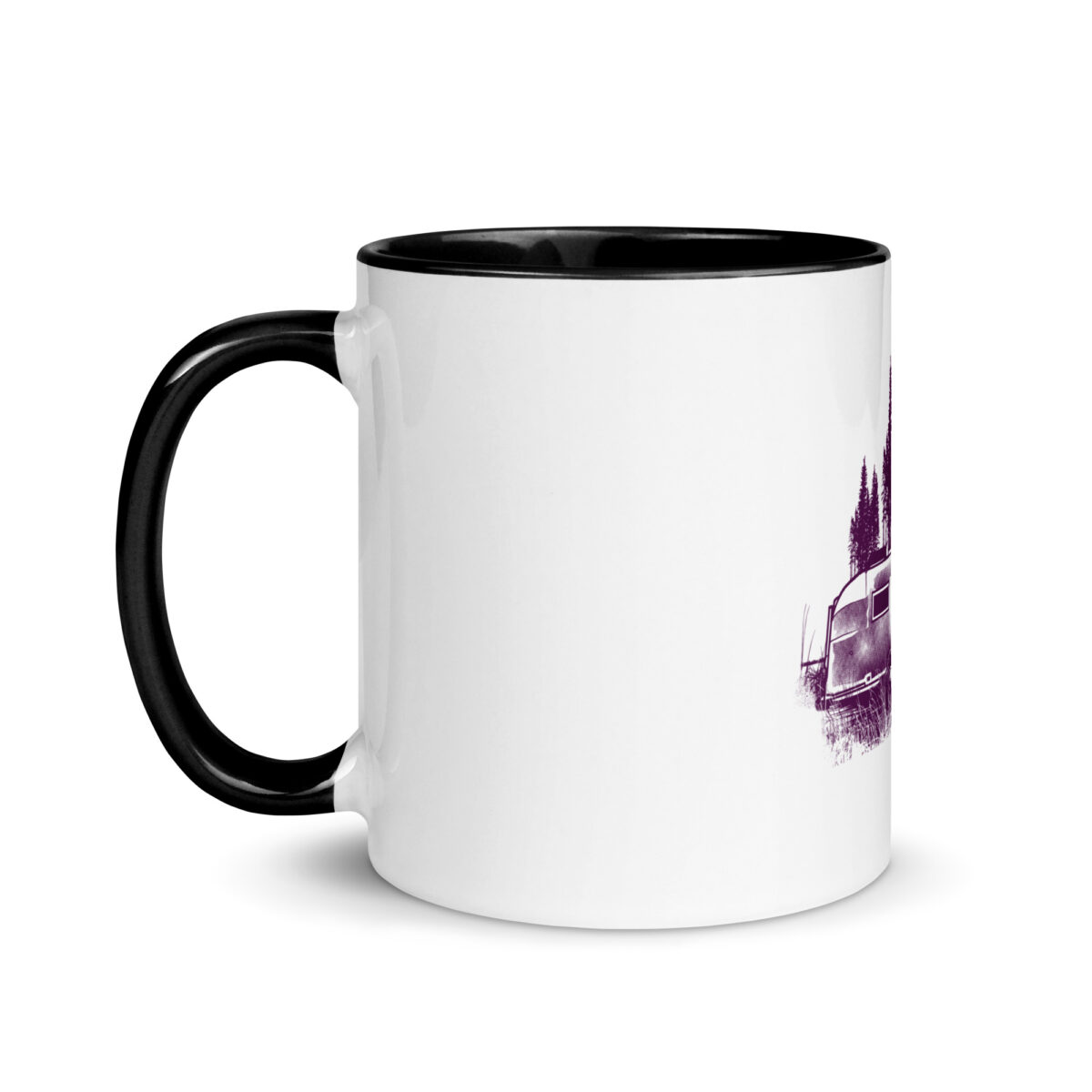 white ceramic mug with color inside black 11oz left 64394edd57b25