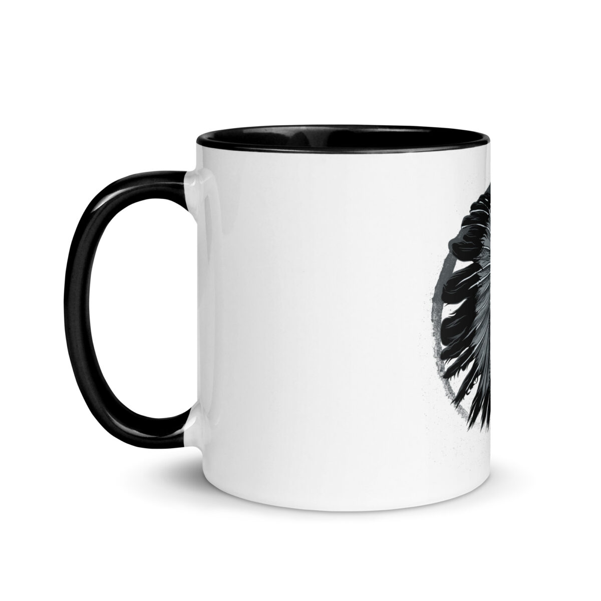 white ceramic mug with color inside black 11oz left 64396b7af0e5f