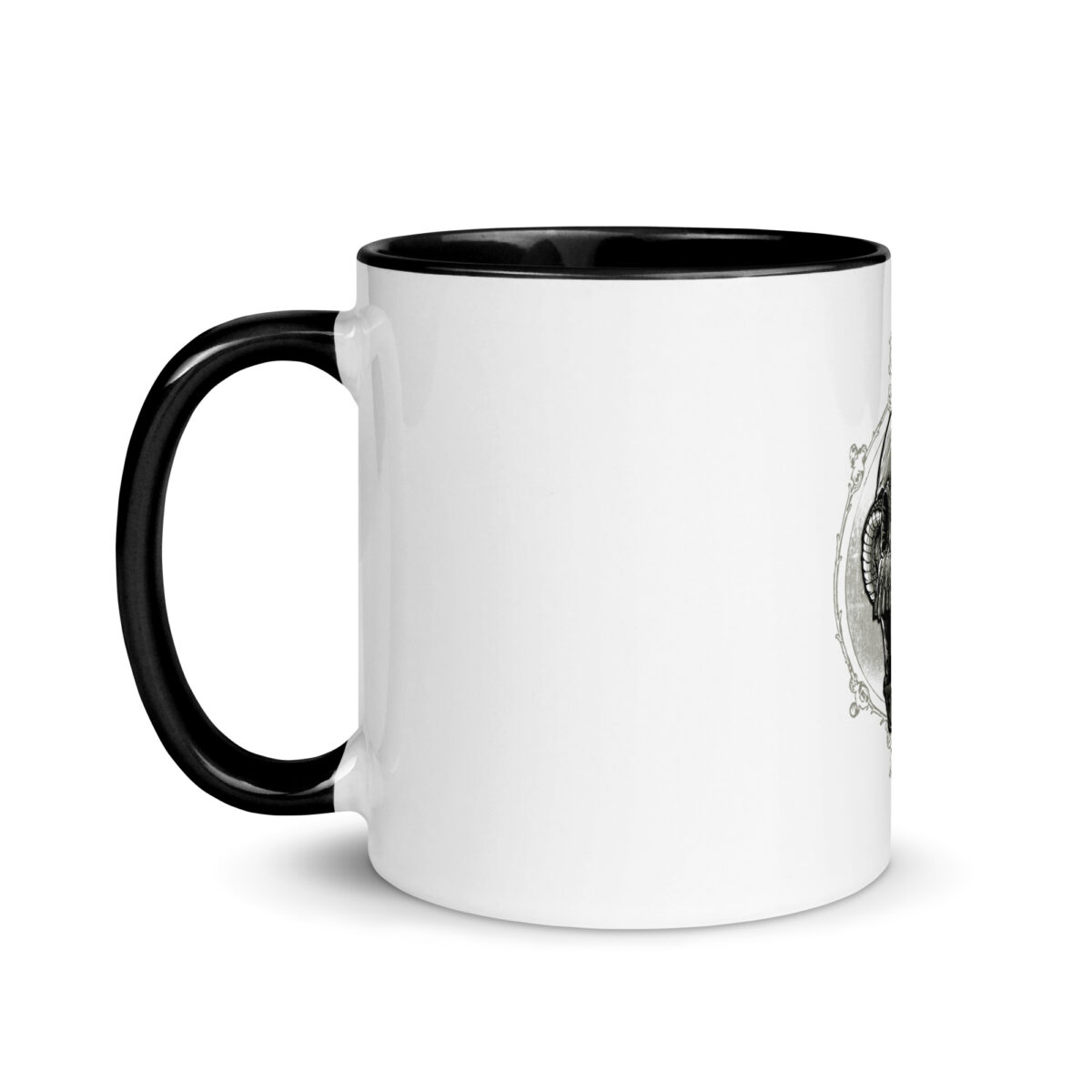 white ceramic mug with color inside black 11oz left 64396c6c3dcd1