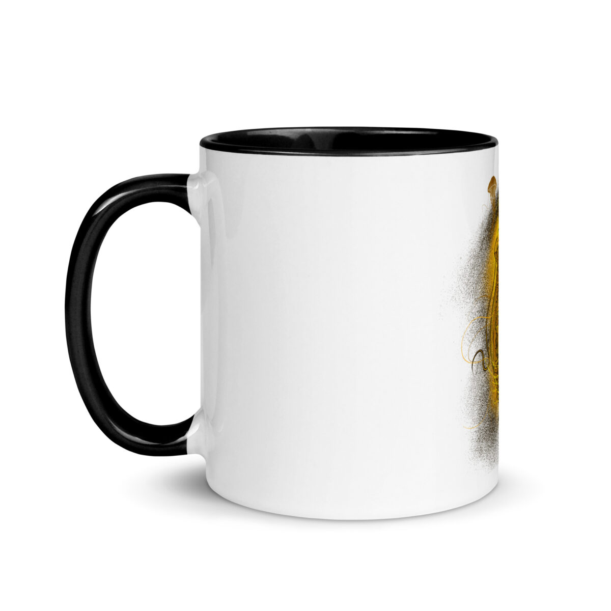 white ceramic mug with color inside black 11oz left 643973ed278ca