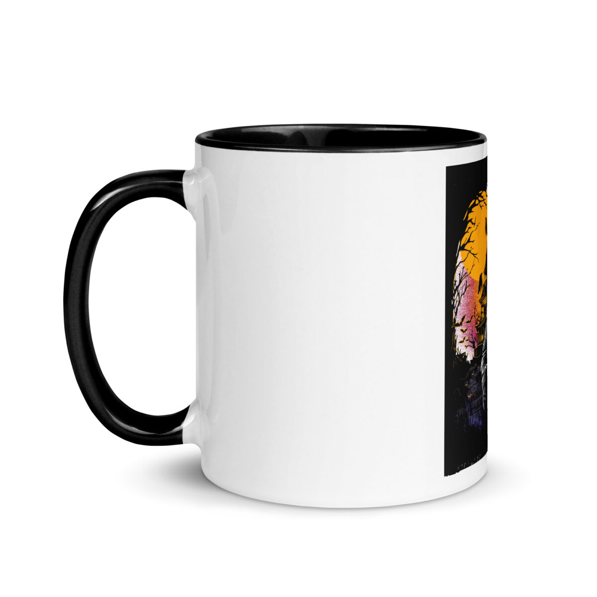 white ceramic mug with color inside black 11oz left 64397975af2ef